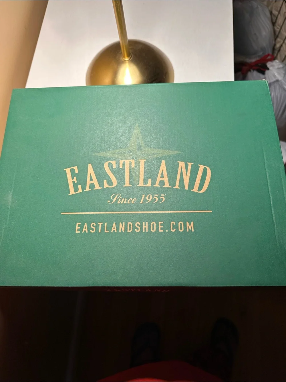 Eastland leather lug-sole boots